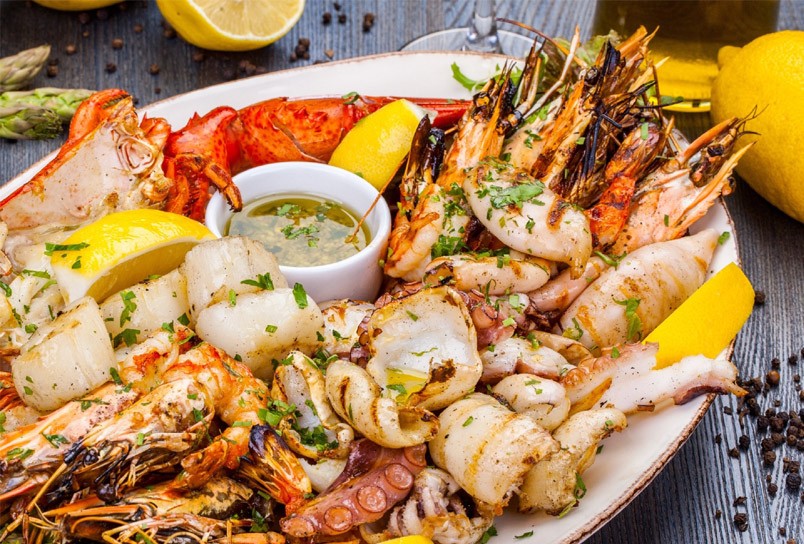 Grilled Seafood