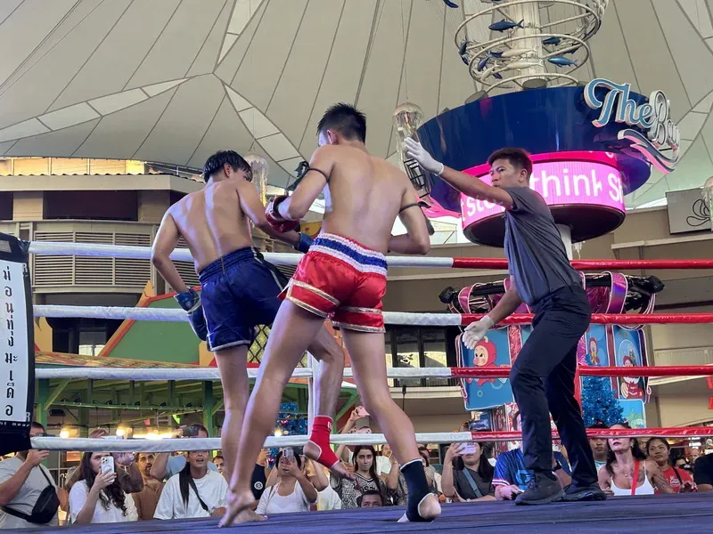 Muay Thai Live Show at Jungceylon Phuket Shopping Center
